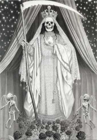 Oracion de la Mañana a la Santa Muerte