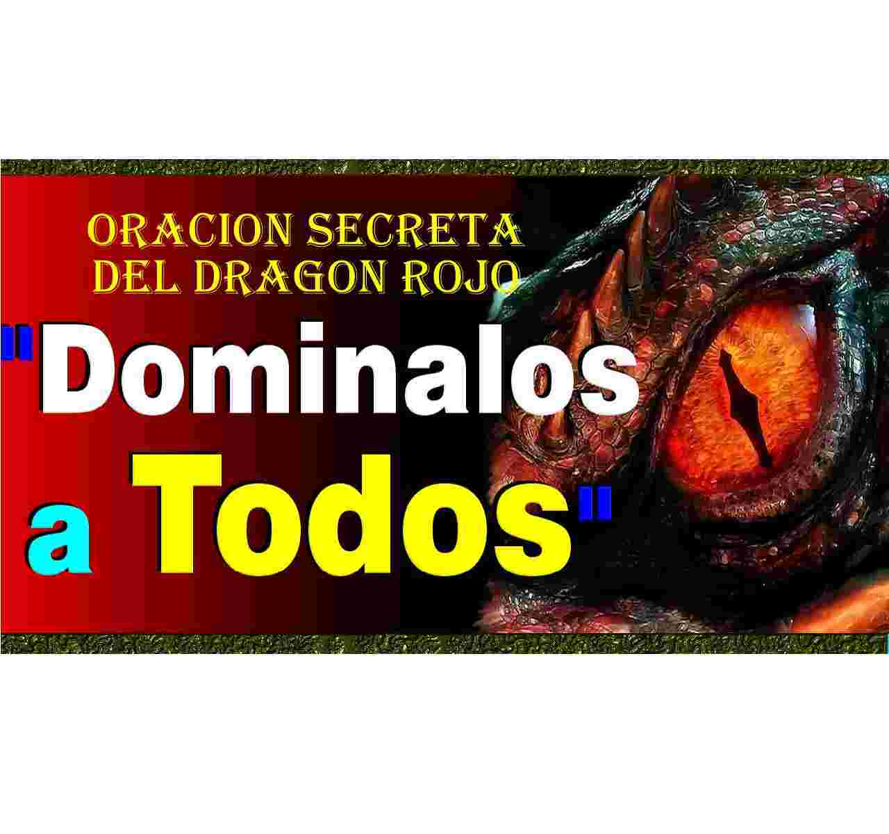 Oracion al dragon rojo apocaliptico