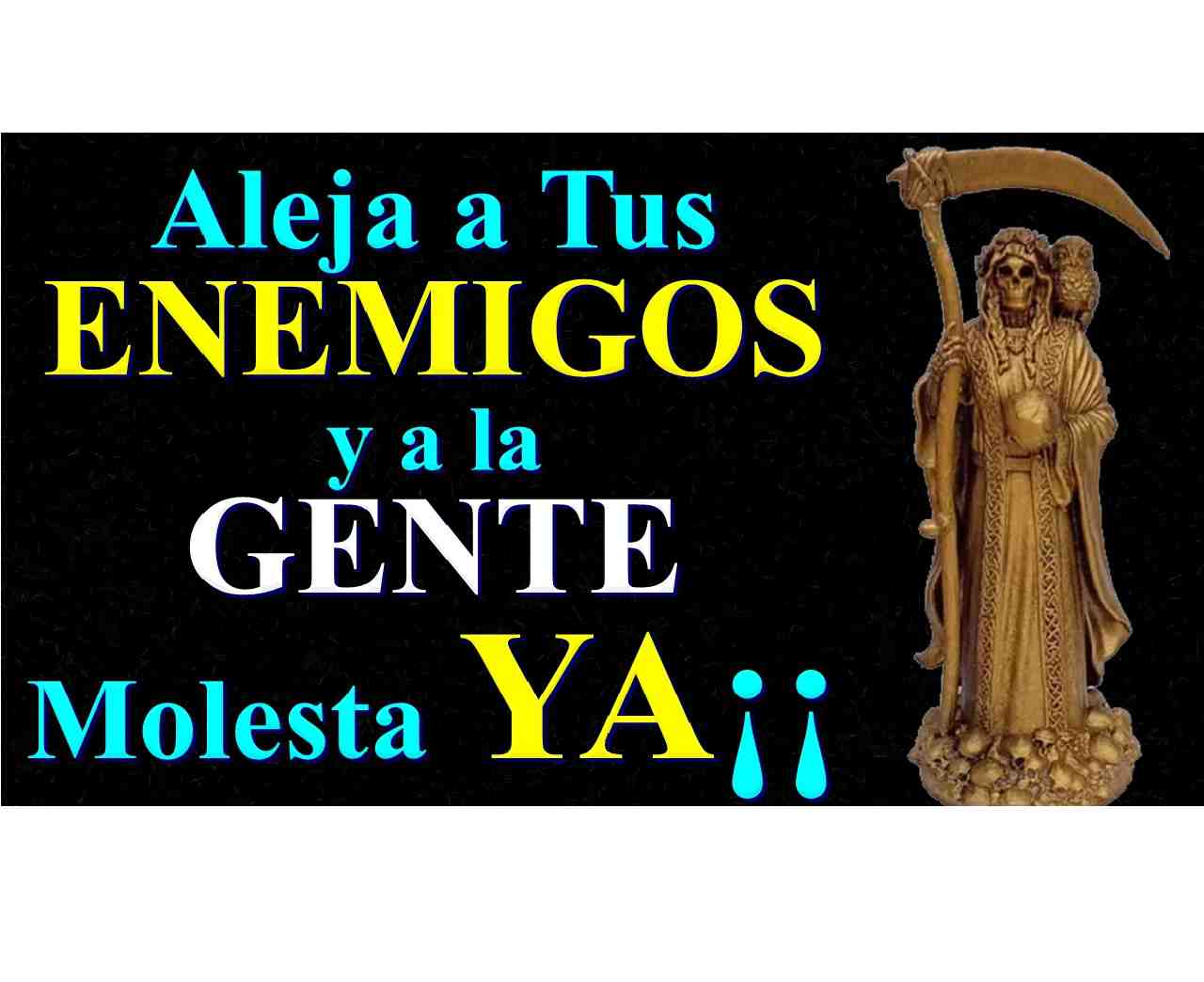 Oracion de alejamiento con santa muerte