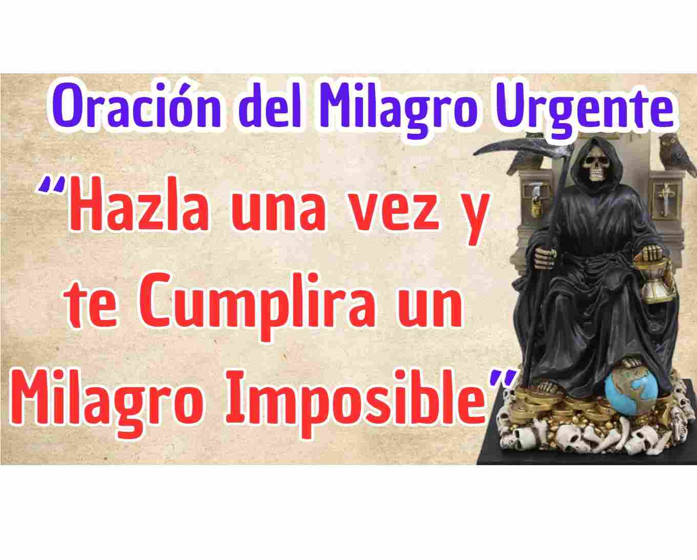 Oracion santa muerte causas urgentes e imposible