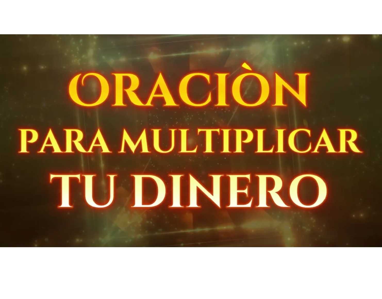 Oracion multiplica dineros urgentes