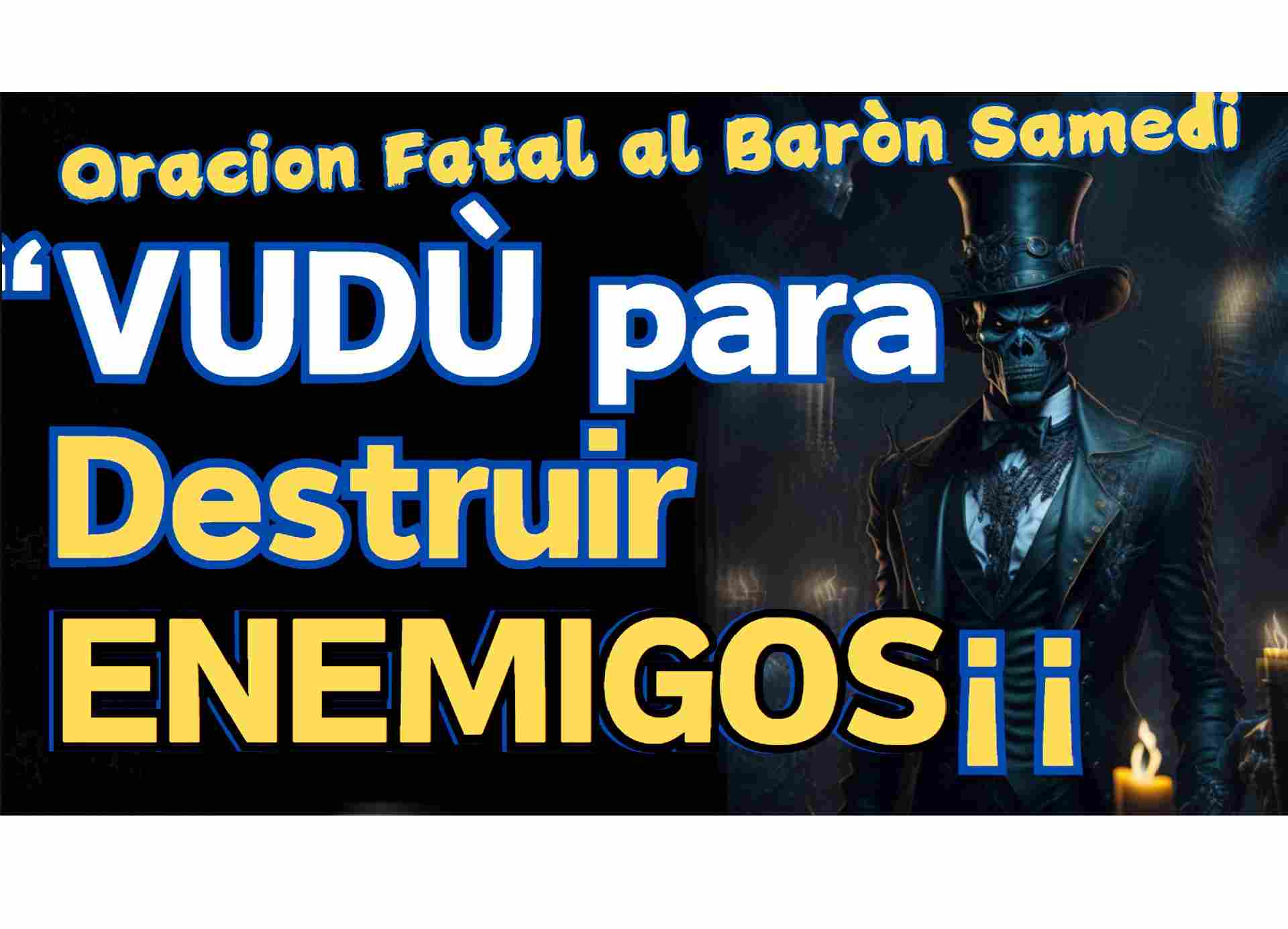 Vudu destruye enemigos