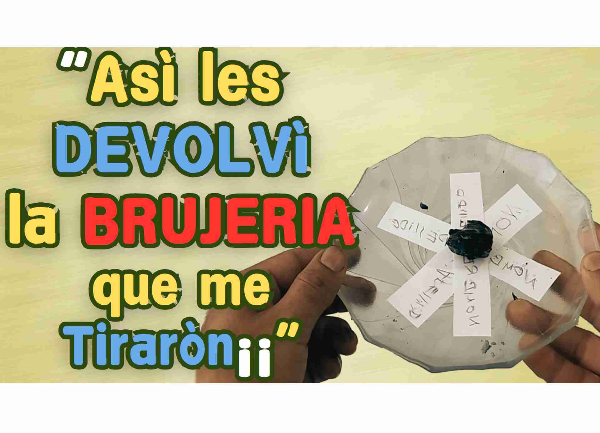 Ritual volteo brujerias maldiciones
