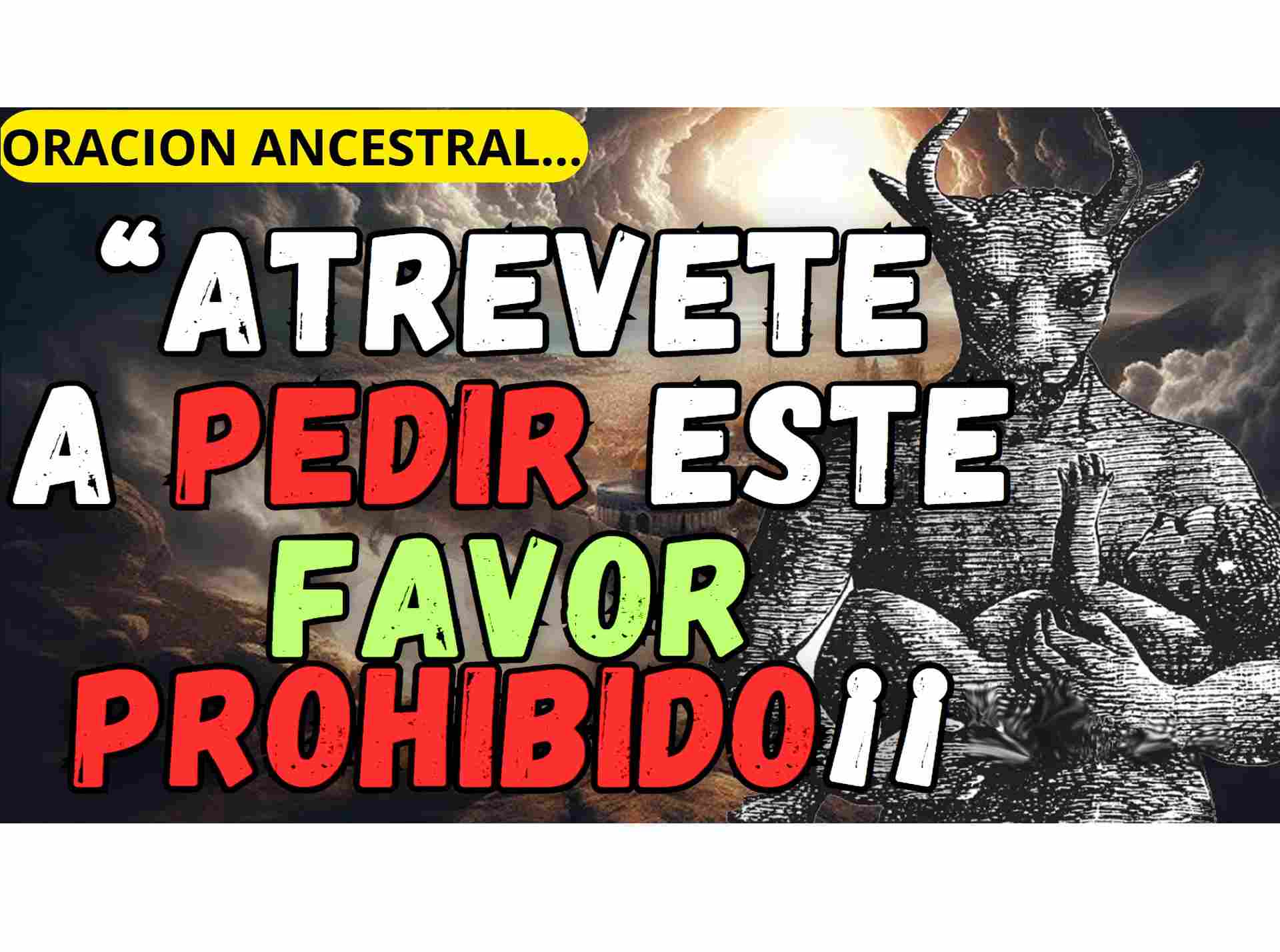 Oracion de baal para pedir favor