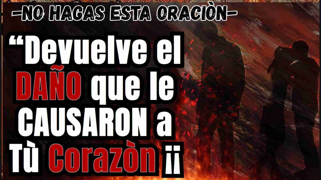 Como Devolver el Daño que te hizo tu Ex con este conjuro