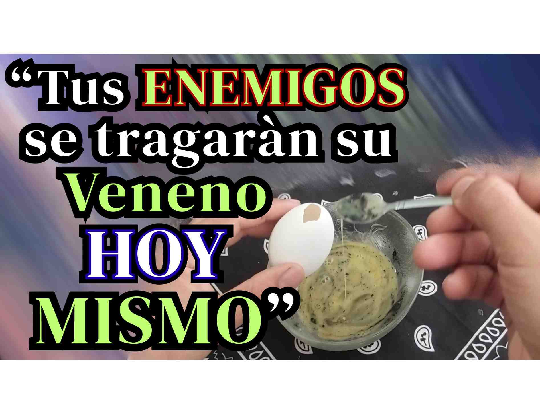 Huevo ritual malo alejador santa muertes