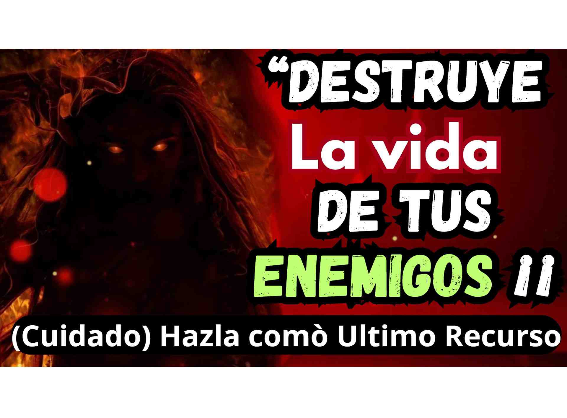 Oracion espiritus profanos enemigo